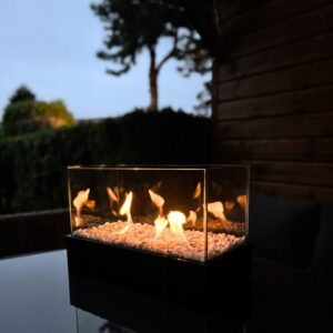 Biokominek wolnostojący 3 paleniska